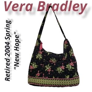 Vera Bradley Retired Spring 2004 New Hope Shoulder Bag GUC